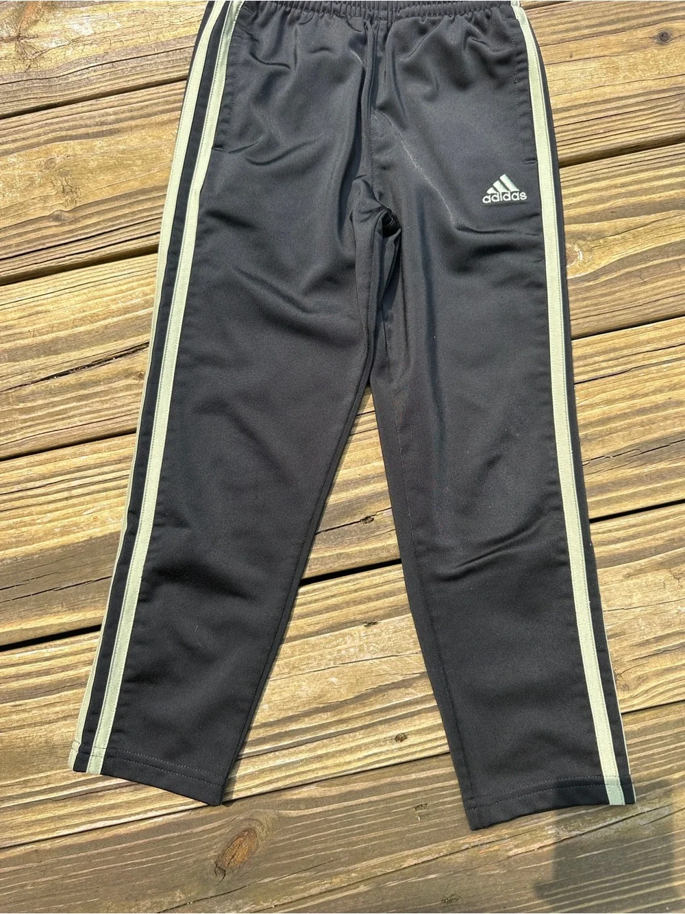 Adidas Boys Set Of Track Pants & Camo Hoodie Tshirt, Size 6